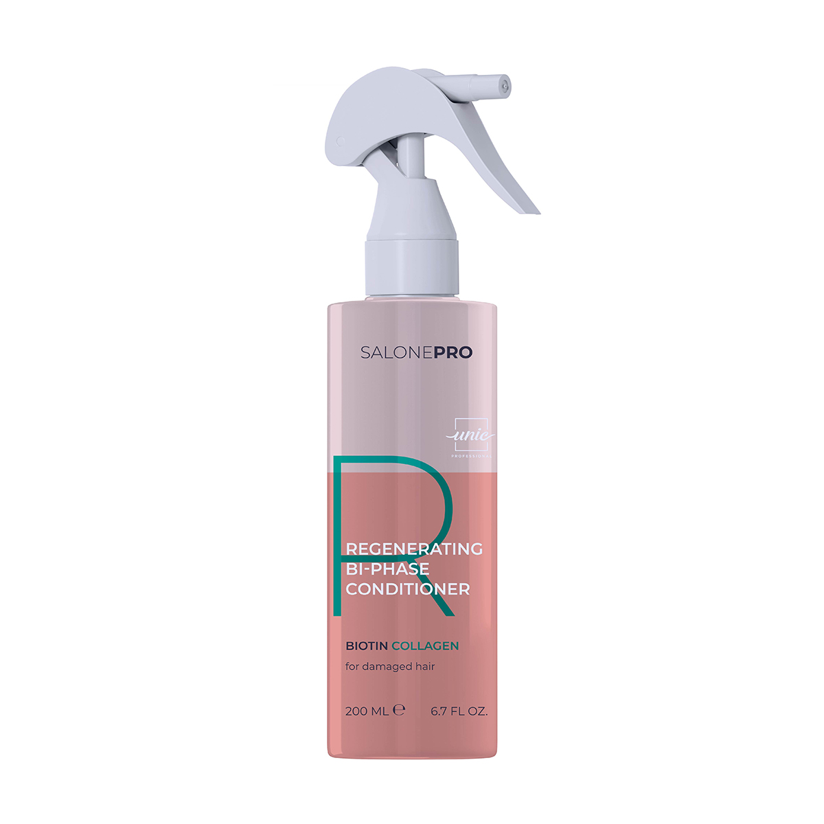 Двофазний кондиціонер для волосся Unic Salone Pro Regenerating Bi-Phase Conditioner, 200 мл